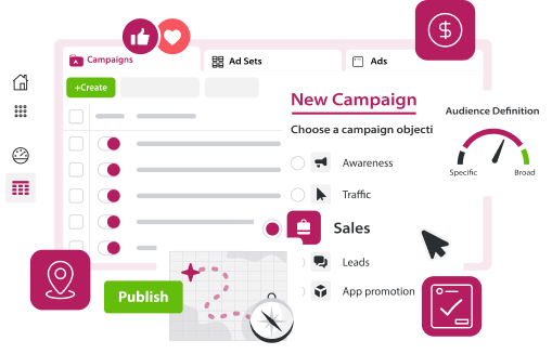 Dashboard výsledků - správa Meta Ads (Facebook & Instagram)